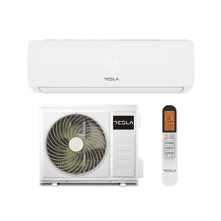 Климатик Tesla TT26EX21-0932IA, Клас A++/A+, 9000 BTU, Турбо, Самодиагностика, I Feel, Самопочистване, Бял, (14600)