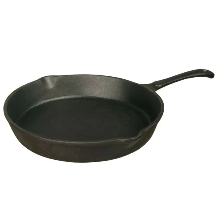 Тиган Kinghoff KH 2252, 25.5 cm, Чугун, Индукция, Удобна дръжка, Черен, (9999KH2252)