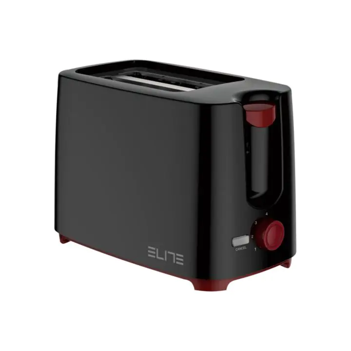 Тостер ELITE TTR-1197, черен, (16069)