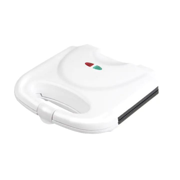 Тостер за сандвичи Rosberg R51442A, 800W, Грил, 2 тоста, Бял, (9600)