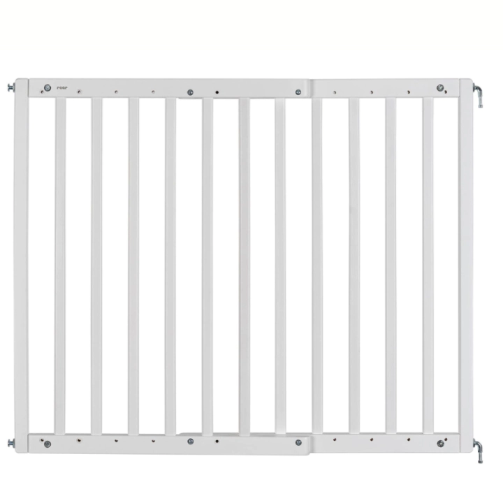 Универсална преграда за врата/стълби с пробиване Reer 46140, Бяла, (14729)