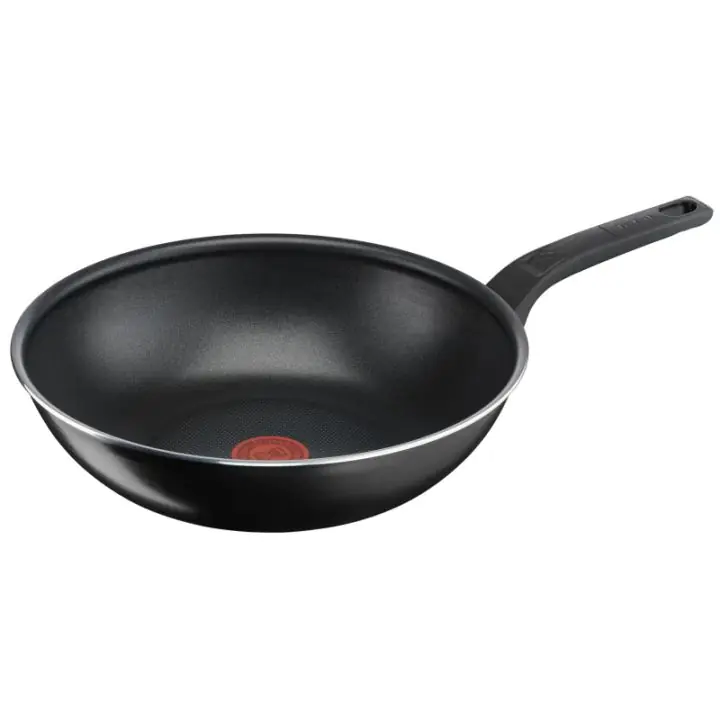 Уок Тиган Tefal B5671953, 28 см, Thermo-Signal, Thermo-Spot, Титаниево покритие, Без PFOA, Черен, (35930826)