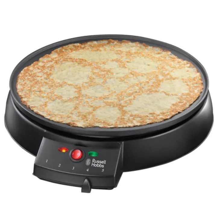 Уред за палачинки Russell Hobbs Fiesta 20920-56, 1000W, 30 см, Включени прибори, Черен, (10933)