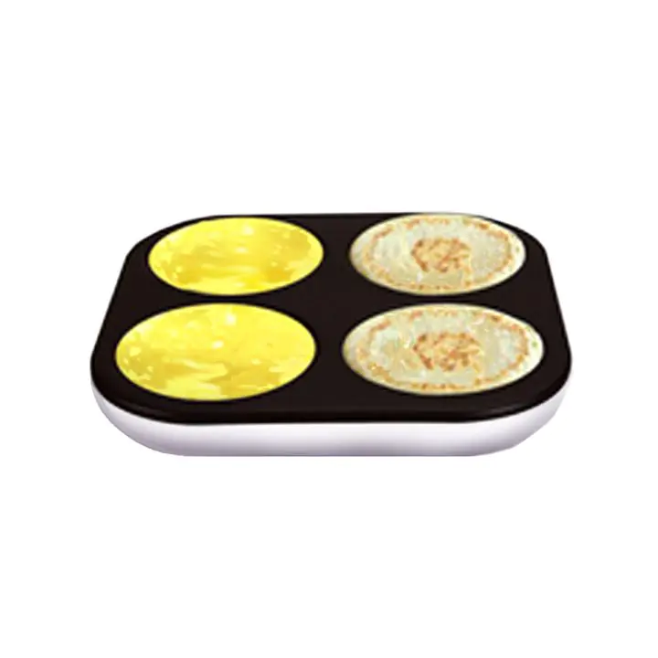 Уред за палачинки ELITE CRM-4, 1500W, 4 форми,бял, (16374)