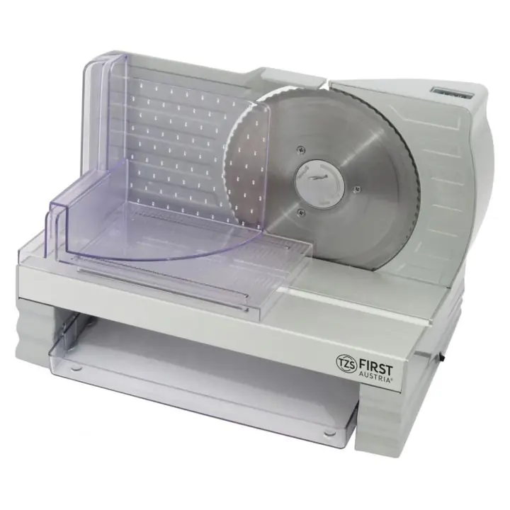 Уред за рязане на хляб и колбаси FIRST FA-5110-3, 120W, сив, (15953)