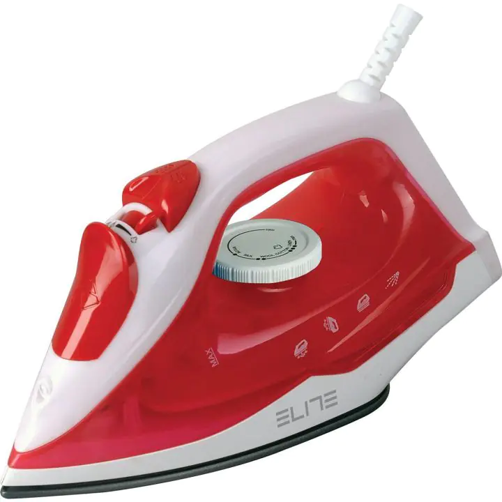 Ютия ELITE SI-1360, 1300W, Вертикална пара, Червен, (22452)