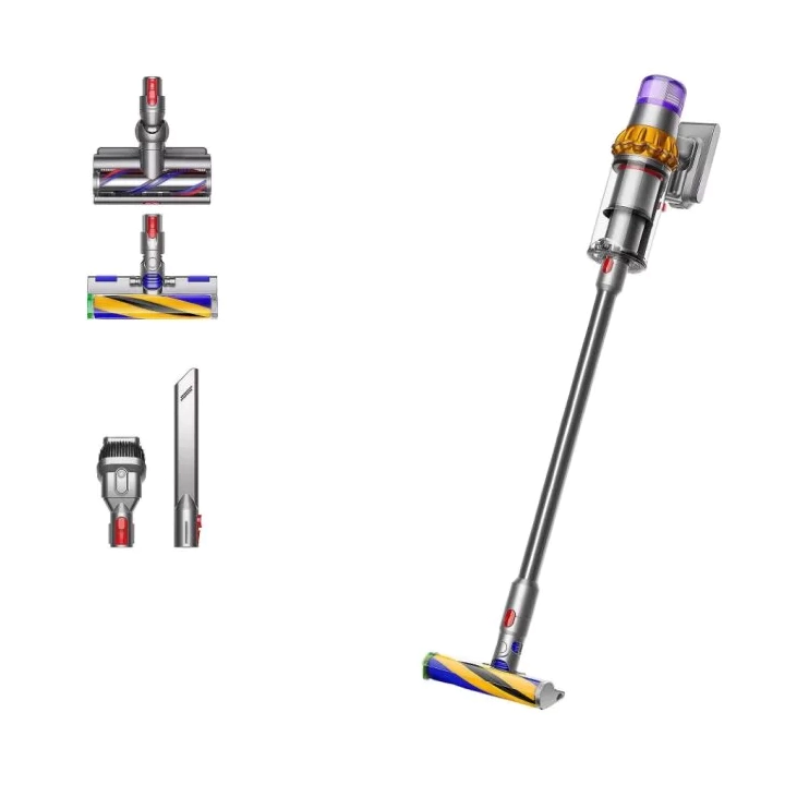 Вертикална прахосмукачка Dyson V15 Detect Absolute SV47 Gold, (19178)