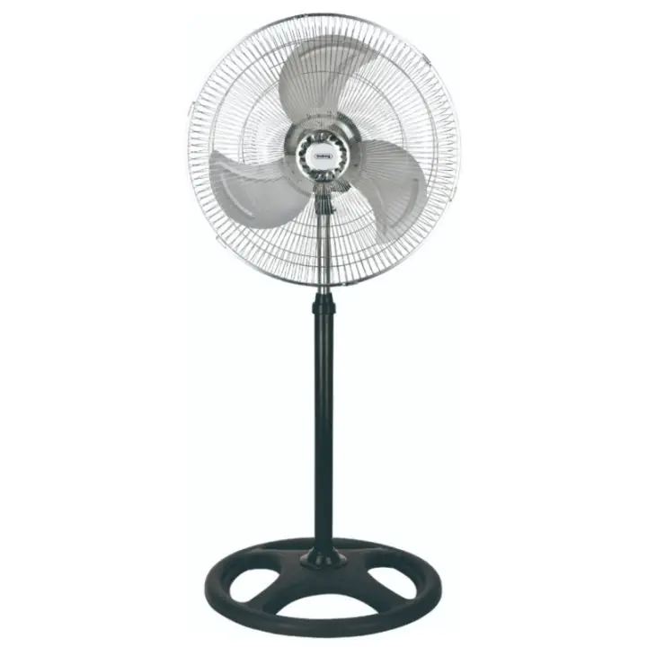 Вентилатор Rosberg R51760J18S, 70W, 18, 3 скорости, Осцилация, Регулируем, Черен/хром, (35948595)