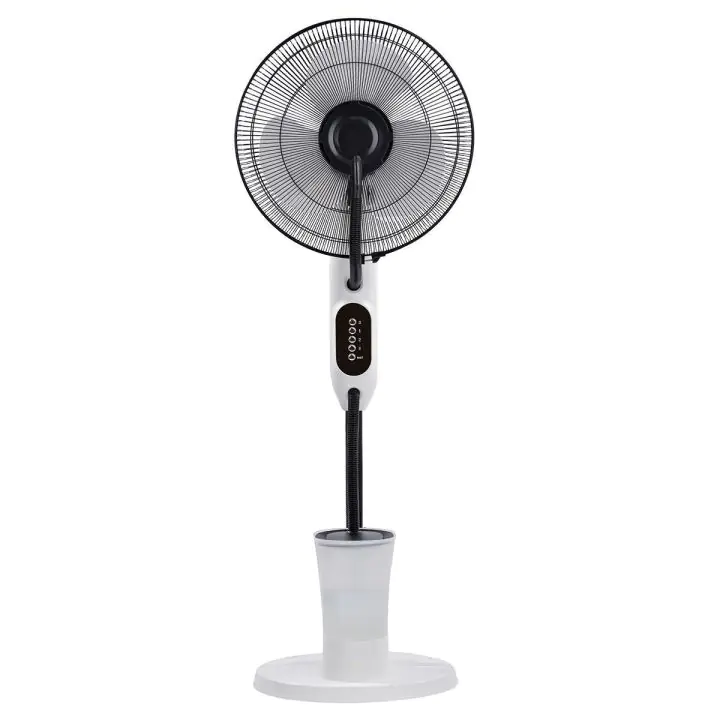 Вентилатор с водна мъгла ELITE EFM-1340W, 75W, 16 инча, 3 скорости, Осцилация, Бял, (20813)