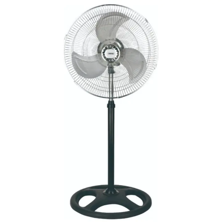 Вентилатор за универсална употреба 3в1 Rosberg R51760J18, 70W, 18, 3 степени, Стенен монтаж, Тиха работа, Хром/Черен, (35930871)