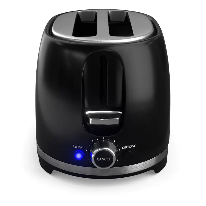 Тостер TESLA TS200BX, 850W, черен, (9500)