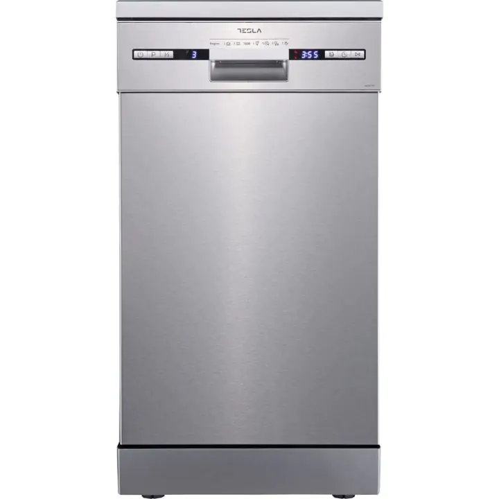 Съдомиялна машина Tesla WD461MX, 9 комплекта, 7 програми, Половин зареждане, Инокс, (35930907)