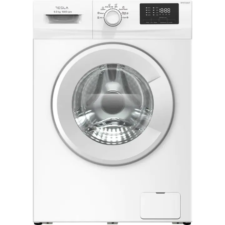 Пералня машина Tesla WF61030T, 6 кг., 1000 об./мин, Бял, (35930882)