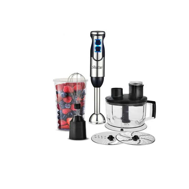 Пасатор, чопър и бъркалка 3в1 ZEPHYR ZP 1112 DSC, 800W, 2 скорости, Кана 600 мл, Чопър 1.7 л, Черен, (18555)
