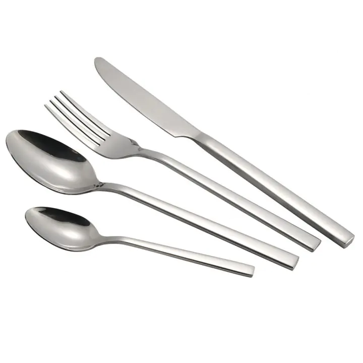 Комплект прибори за хранене ZEPHYR ZP 1512 Z24, 24 части, Неръждаема стомана, Сребрист, (18618)