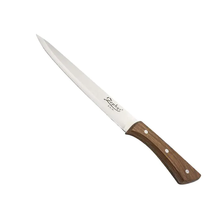 Нож за филетиране ZEPHYR ZP 1633 BC, 20.3 см, Неръждаема стомана, Дървена дръжка, (18152)