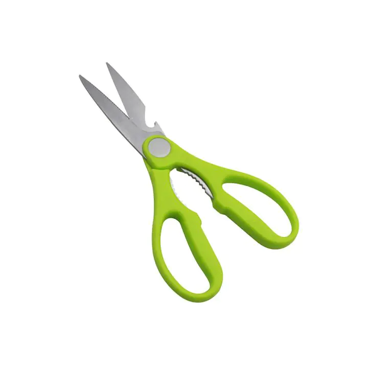 Мултифункционална кухненска ножица ZEPHYR ZP 1642 MK, Остриета от неръждаема стомана, Зелен, (18721)