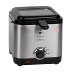 Фритюрник ELITE DF-1198, 1.5L, 900W, Инокс, (16036)