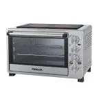 Готварска печка с керамичен плот Finlux FCO-42SRL, 42 l, Съвместна работа на котлони и фурна, Конвекция, Шиш, Инокс, (17833)