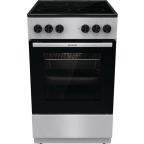 Готварска печка със стъклокерамичен плот GORENJE GEC5A61SG, 70 литра, сив металик, (17282)