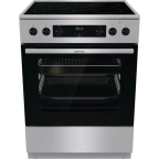 Готварска печка със стъклокерамичен плот Gorenje GECS6C70XPA, 71 литра, инокс, (13678)