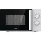 Микровълнова фурна Gorenje MO20E1WH, 20 литра, 800W, бял, (13725)