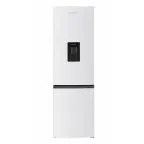 Хладилник с фризер HEINNER HC-HM260WDE++, 260 L, Диспенсър за вода, LED осветление, Реверсивна врата, Бял, (21343)