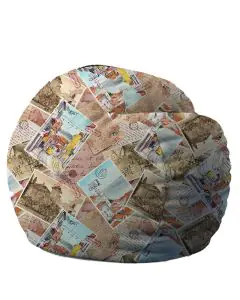 Барбарон 600л. King Size, Wanderlust, Перящ се калъф, Пълнеж с микс от мемори пяна и дунапрен, Принт, (16975)