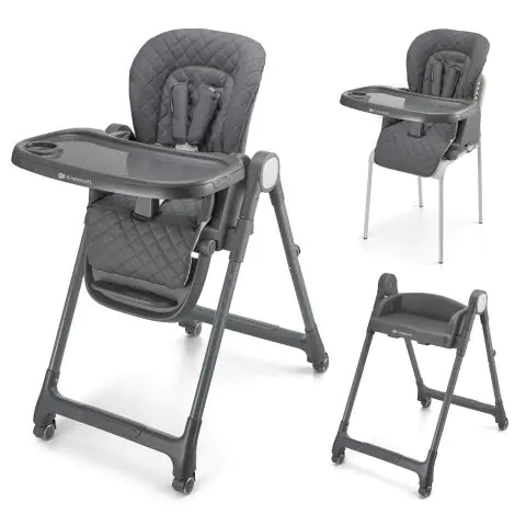Kinderkraft TULO столче за хранене GREY, (35944069)