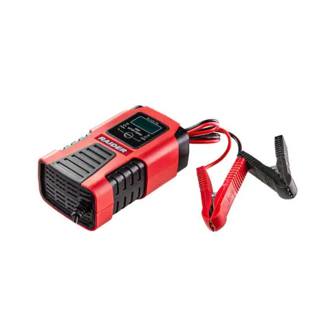Зарядно за акумулатор инверторно 6/12V 45Ah LCD RAIDER RD-BC17, (35929677)