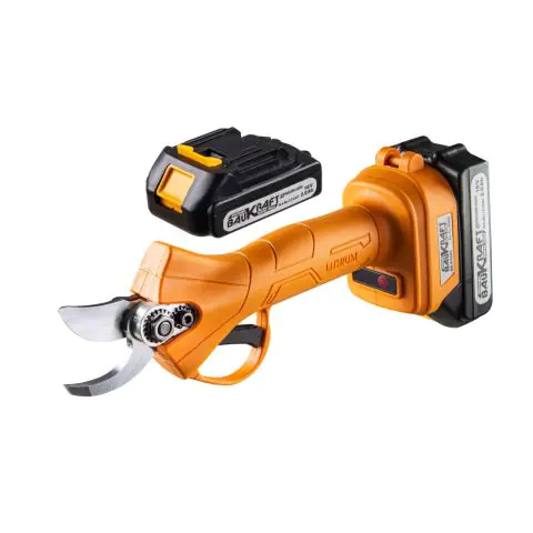 Ножица лозарска акум. безчет. 18V 2x2Ah 25mm в куф. BAUKRAFT BK-PSH03, (35929608)