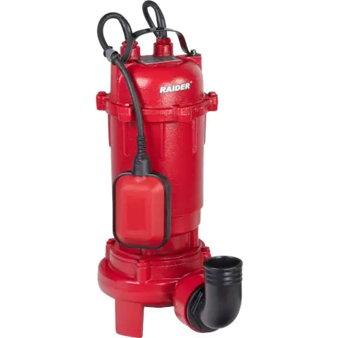Помпа водна за мръсна вода 1100W 2"230L/min9m нож RAIDER RD-CAWP55, (35929936)