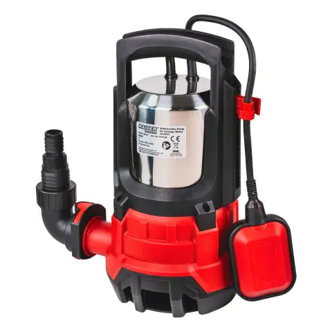 Помпа водна потопяема 900W 1" 250L/min 8,5m INOX RAIDER RD-WP61, (35930108)