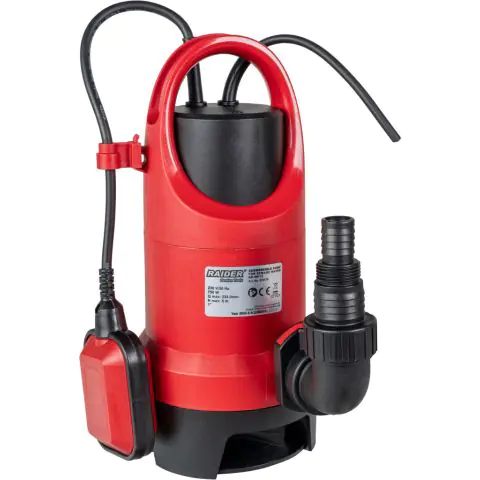 Помпа водна потопяема  750W 1" 233L/min 8m 35mm RAIDER RD-WP72, (35930049)