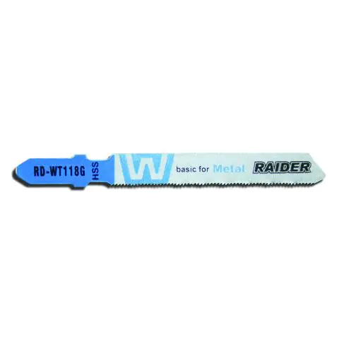 Нож за зеге за метал "T" 76(50)0.8mm 2бр. RAIDER RD-MT118G, (35925477)