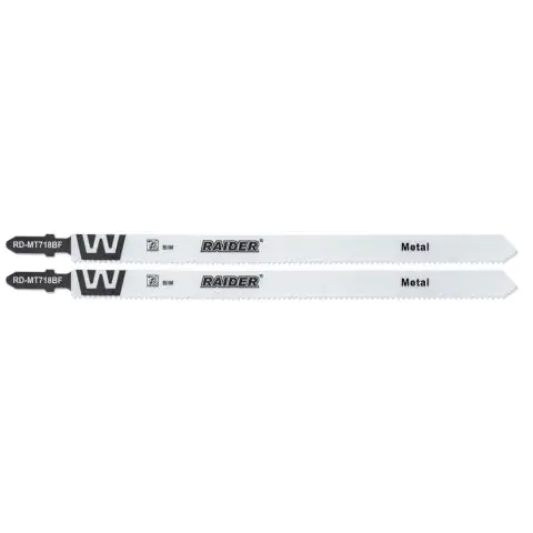 Нож за зеге BIM метал 180mm 1.8mm 14TPI 2бр. RAIDER RD-MT718BF, (35930308)