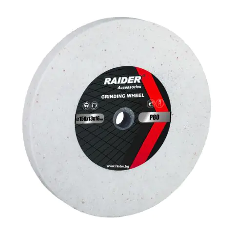 Диск за шмиргел ø200x20xø16mm бял Р60, (35925807)