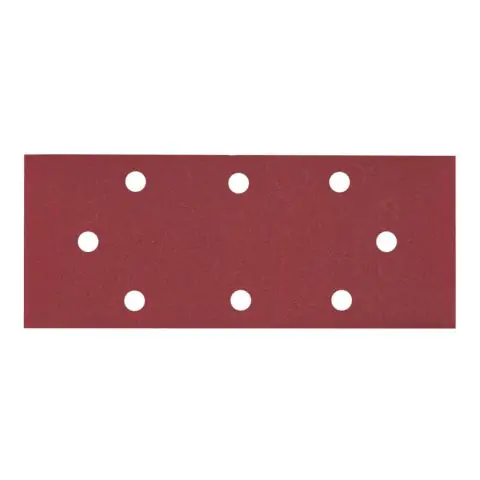 Шкурка за виброшлайф 115х280 P150 с 8 отвора 10бр, (35925857)