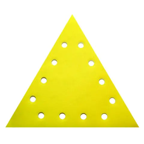 Шкурка VELCRO триъгълна 285mm grit  80 5pcs., (35925876)