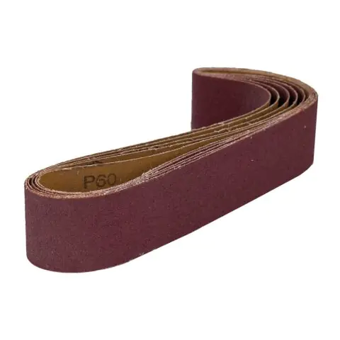 Шкурка за лентов шмиргел 50х686mm P100 5бр, (35925898)