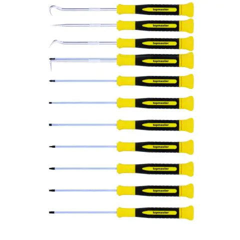 Отверки прецизни к-т 12бр Topmaster Professional, (35926063)