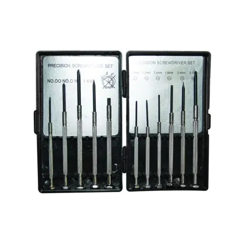 Отвертки часовникарски к-т 11бр Basic Skillco, (35926224)