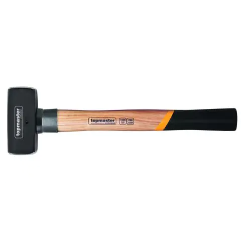 Чук за камък дървена дръжка 1500g Topmaster Professional, (35926594)