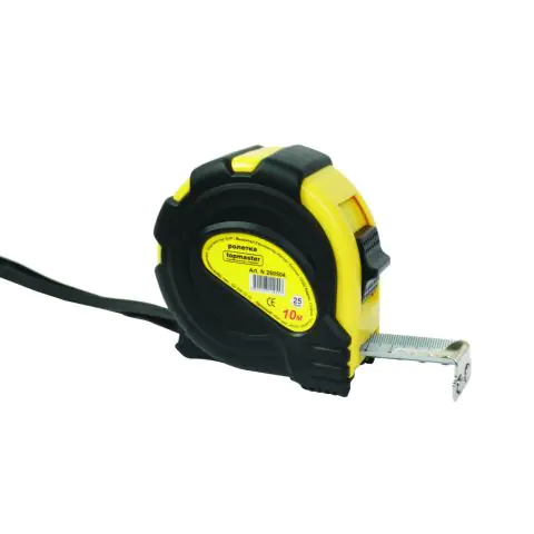 Ролетка с магнит. накр. 25mm х 7.5m Topmaster Professional, (35926703)