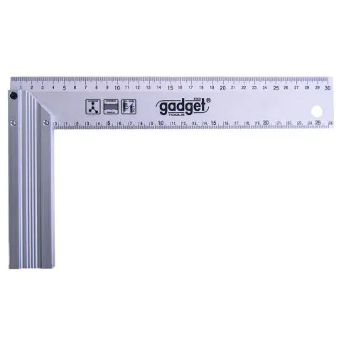 Ъгъл прав алуминиев 400mm GADGET, (35926807)