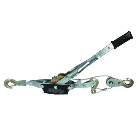 Лебедка с въже 2.0t 5.0mm x 228cm 2 зъба и 3 куки GADGET, (35926893)