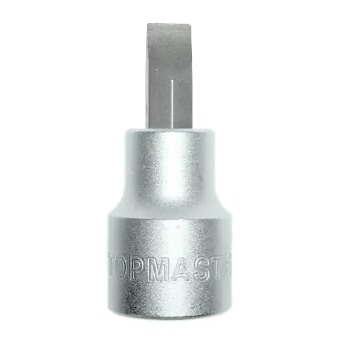 Вложка 1/4" с накр. прав RE7x37mm CR-V Topmaster Professional, (35927172)