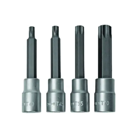 Вложки с накрайник 1/2"T40-T70 CR-V 4 бр Topmaster Professional, (35927239)