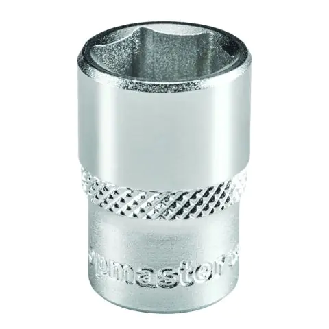 Вложка къса 6 стенна 1/4" 8mm CR-V Topmaster Professional, (35927342)