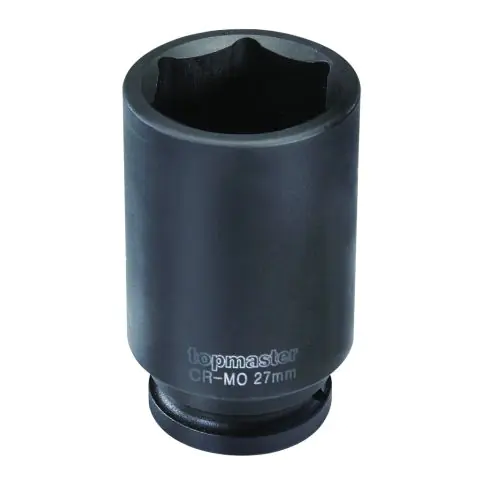 Вложка ударна удължена 1" х 46 mm Topmaster Professional, (35927483)